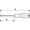 Atsuktuvas TOPEX Plokščias 6,5 x 150 mm