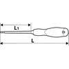 Atsuktuvas TOPEX PZ2 100 mm 1000 V