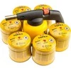 Lampa Dujinis degiklis Topex 44E148 su 6 dujų indeliais