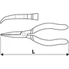 Replės Topex,130 mm