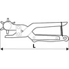 Topex sukamasis skylamušis 240mm 32D424