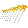 Torx Raktai TOPEX 35D968 (9 vnt., T formos)
