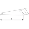 Piła Juostinis pjūklas „Shark“, 450 mm, 11 TPI