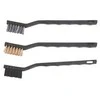 Šepečių komplektas TOP TOOLS 14a618 (3 vnt., 180 mm, varis/plienas/nailonas)