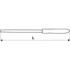 Dildžių metalui rinkinys 140x3mm, 6vnt Topex