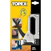 Baldų segiklis TOPEX 41E906 (6-14 mm J tipo kabės)