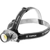 Latarka, Žibintuvėlis, 3 W LED COB priekinis žibintas, 3 x AAA