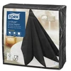 Tork Servetėlės LINSTYLE Dinner, juodos, 39 x 39 cm, 50 vnt, 478726