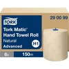 Natūralių popierinių rankšluosčių ritinys TORK H1, Advanced, 150 m, 290099