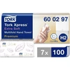 Tork Xpress® H2 Extra Soft daugiasluoksnės 2 sluoksnių rankšluosčių popierius - (3 pakeliai x 700 vnt./kartonas)