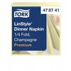 Tork Tork LinStyle – aukščiausios kokybės vakarienės servetėlės – šampanas