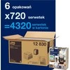 Natūralios servetėlės,TORK Xpressnap Fit dozatoriui N14, 720 vnt, 12830