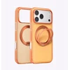 Dėklas „Torras Ostand O3 Hue“, auksinės citrusinės spalvos – „Apple iPhone 17 Pro Max“