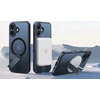 Dėklas Torras Pstand Spin Case, skirtas iPhone 16 (juodas)