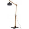 Toršeras TK Lighting Oslo 5582 toršeras 1x15W E27 juoda/medinė