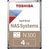 Toshiba N300 4 TB, hard drive - SATA 6 Gb/s, 3,5, Bulk