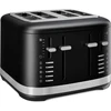 Skrudintuvas "KitchenAid" 4 riekelių skrudintuvas 5KMT4109EBM juodas nerūdijantis plienas 5KMT4109EBM, 4 tosty