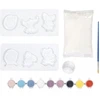 Totum : Disney Stitch – 2 in 1 kūrybiškumo rinkinys (modelio dažai ir apyrankių pakabukai) (TT700178)