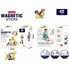 None KONSTRUKTORIUS ŽAISL MAGNETINIS 42 DALYS