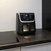 Toya FX-6001 juoda OPTIMUM be riebalų gruzdintuvė