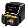 Toya FX-6001 juoda OPTIMUM be riebalų gruzdintuvė