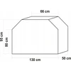 Toya Sa Poland Grilis | plieninės grotelės | DELUXE XXL | 78x42.5 cm (99917)