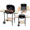 Lund Anglies grilis su dangčiu, grotelių reguliavimu, BBQ nešiojamas