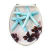 Toya TOILET COVER P783 WITH SEA STARS
