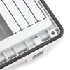 TP Electric Hermetiškas apžiūros langelis, IP67, 12 modulių su bėgeliu ir laikikliu modulinei įrangai tvirtinti, W-IP67-12