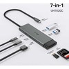 HUB USB TP-Link TP-Link UH7020C USB 3.2 Gen 1 (3.1 Gen 1) Type-C 5000 Mbit/s