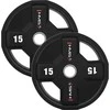 HMS TPC SET Rinkinys TALERZY OLIMPIJSKICH POLIURETANOWYCH 2 x 2.5 - 25 KG CPU - 155KG HMS