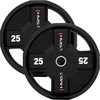 HMS TPC SET Rinkinys TALERZY OLIMPIJSKICH POLIURETANOWYCH 2 x 2.5 - 25 KG CPU - 155KG HMS