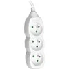 TRACER TRALIS44613 Prailginimo laidas TRACER PowerCord 1,5m 3 lizdai baltas