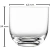 Tragar Szklanka, 133 ml, Tone, 4 vnt. (SH-124605)