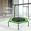 VIRTUFIT Fitness Pro batutas su rankena - juodas - 127 cm