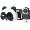 Transmiter FM 4smarts Adapteris automobilinis su kamerką transmiter Panda Carplay juoda
