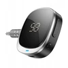 Adapteris AUX „Bluetooth“ lizdas 3,5 mm Hoco su ekranu E80 juodas