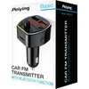 Peiying FM automobilinis siųstuvas su Bluetooth funkcija