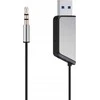 Savio TR-16 siųstuvo AUX adapteris su laisvų rankų funkcija, Bluetooth 5.3, Google Assistant/Siri