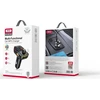 XO transmitter FM BCC09 Bluetooth MP3 car charger 25W juodos spalvos