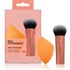 Travel Set Real Techniques: Mini Blush RT200 + Miracle Makeup Sponge Oranžinis