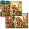 Trefl Dėlionė 100 InspiredByDinoWorld Triceratops 16580