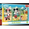 Trefl Dėlionė 3x50 vnt. - Peliukų atostogos