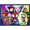 Trefl Dėlionė 4x88 vnt. - Spidey ir draugai + kolekcinis plakatas