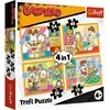 Dėlionė TREFL GARFIELD 4 dėlionių rinkinys