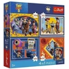 Trefl Dėlionė 4x88 PremPlus Kids Toy Time TS 34701