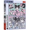 Trefl Dėlionė 2x200 vnt. - Kuromi ir Hello Kitty