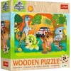 Dėlionė Trefl Puzzle mediniai Pažink dinozaurus 24 elementai (20276)