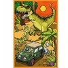Dėlionė 3x80 Trefliki w wiecie dinozaurów 34888