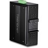 Šakotuvas TRENDnet 10 prievadų pramoninis gigabitas, 400 W PoE++ DIN bėgio komutatorius